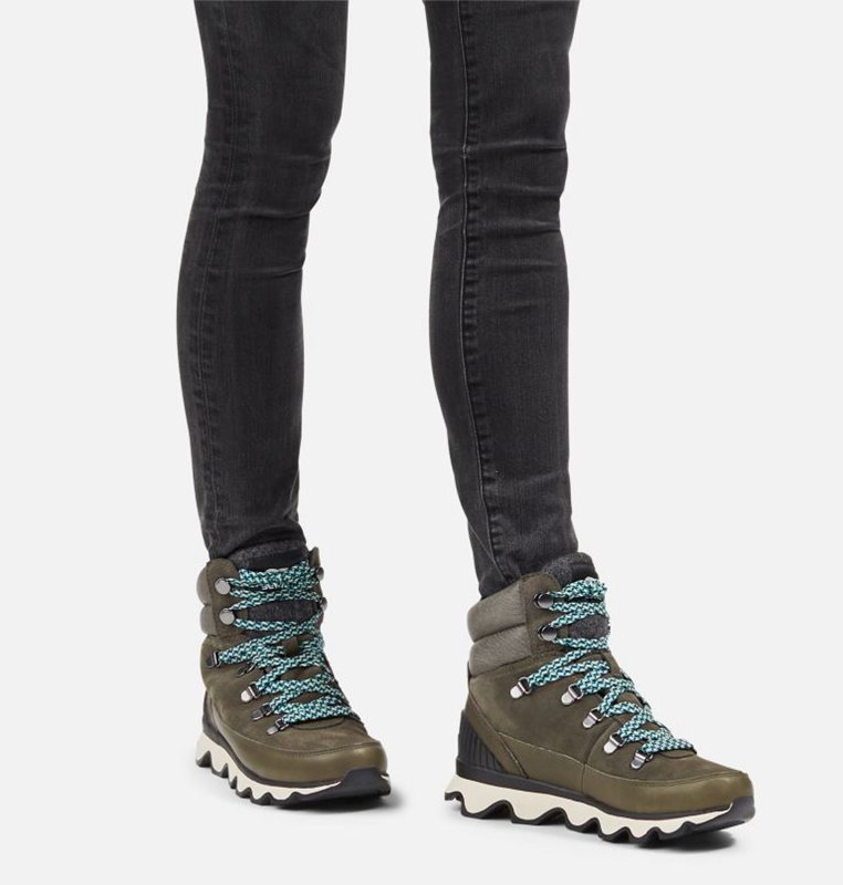 Sorel Dam Sneakers Mörk Gröna - Kinetic™ Conquest Boot - WTN-938621